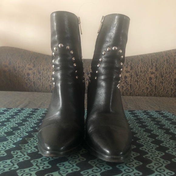Ma & Lo Italian Leather Boots Sz38 - Picture 2 of 4